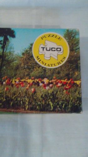 Vintage Tuco Puzzle "Flowering Tulips" Series #300, Complete