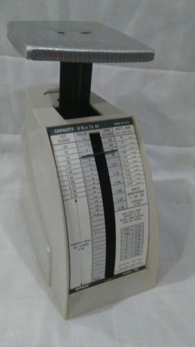 Vintage Pelouze 1981 Postal Scale Model P-2 Two Pound Capacity