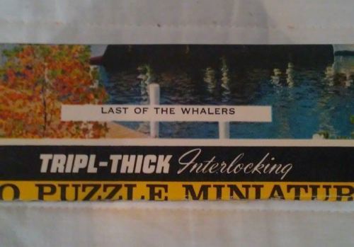 Vintage Tuco Puzzle "Last of The Whalers" 30 pcs, Complete