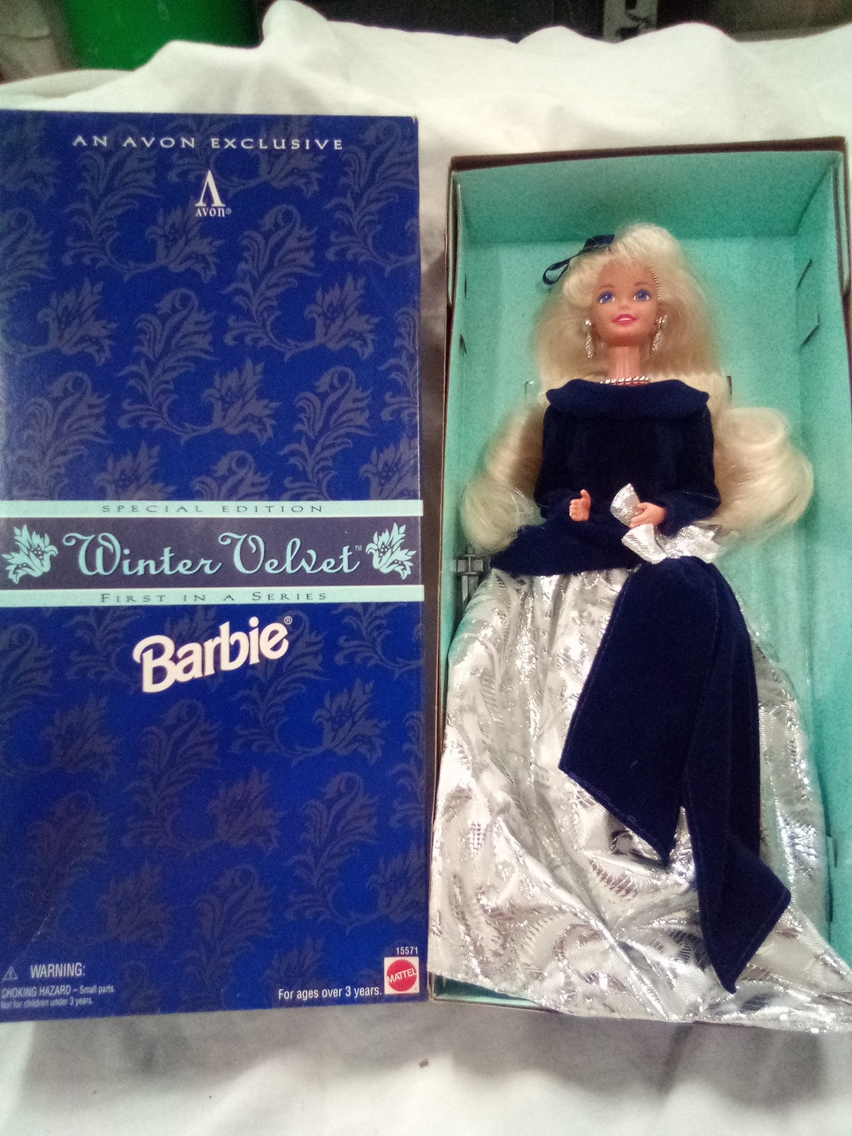 BARBIE Special edition "Winter Velvet Barbie";  first in a series