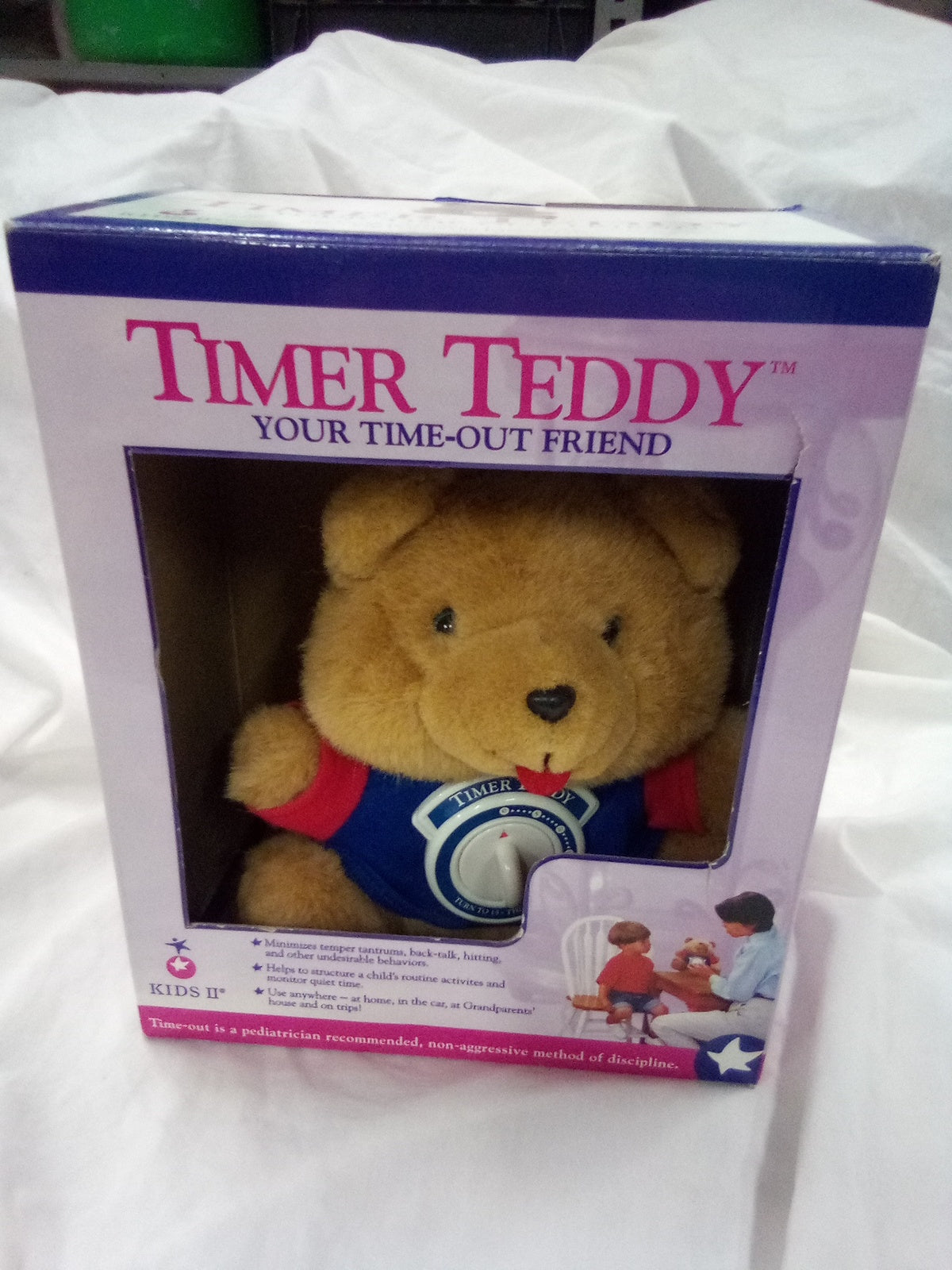 Vintage 1996 Timer Teddy B21