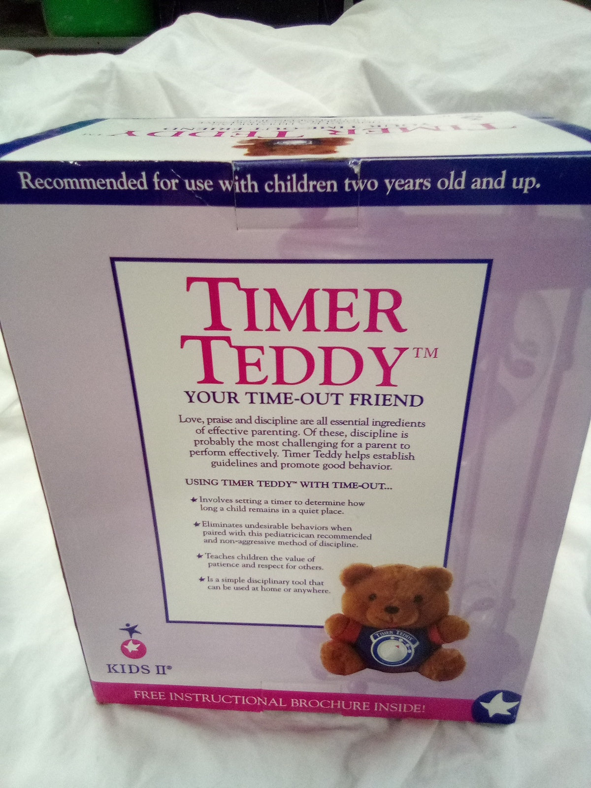 Vintage 1996 Timer Teddy B21
