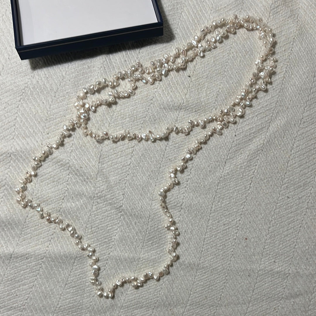 5 ft long Cultured freshwater pearls - New in Box