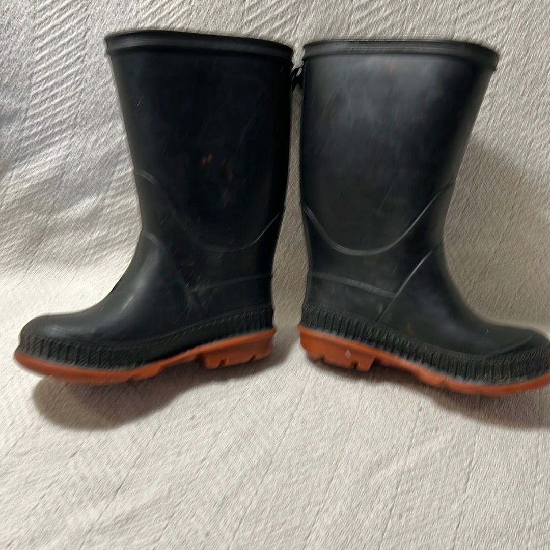 Original Rain Boot for Toddler, Size 7 Toddler - Black. Very good condition