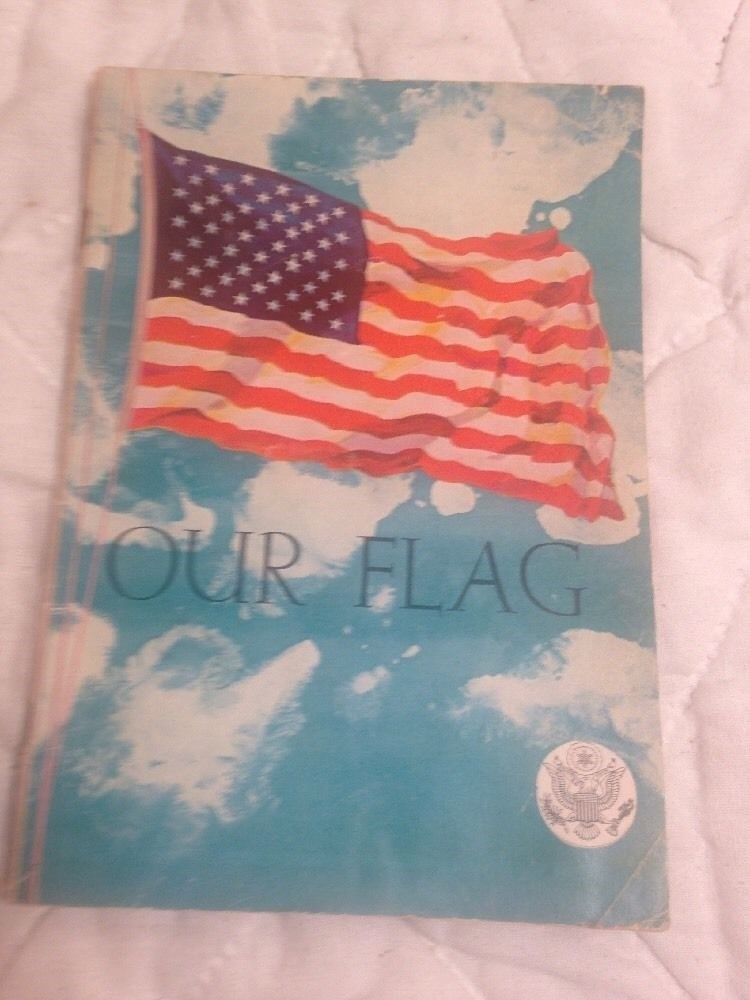 Vintage  MidCentury "Our Flag" Information Pamphlet from 1960's