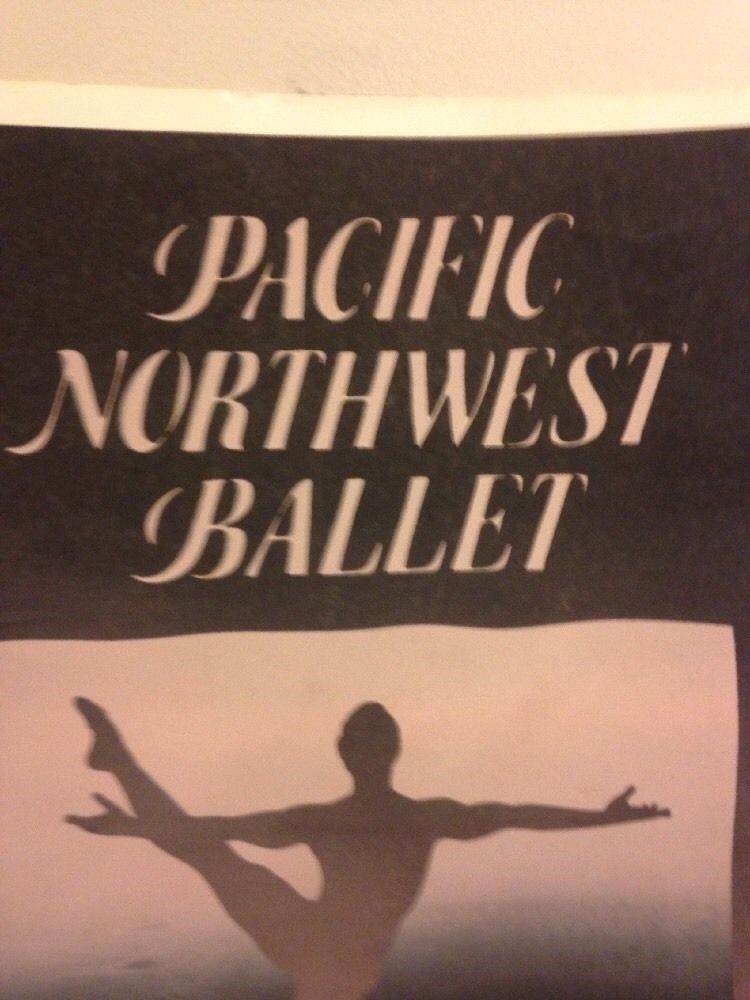 Vintage Pacific Northwest Ballet Poster - 1984 - Minnesota Performance