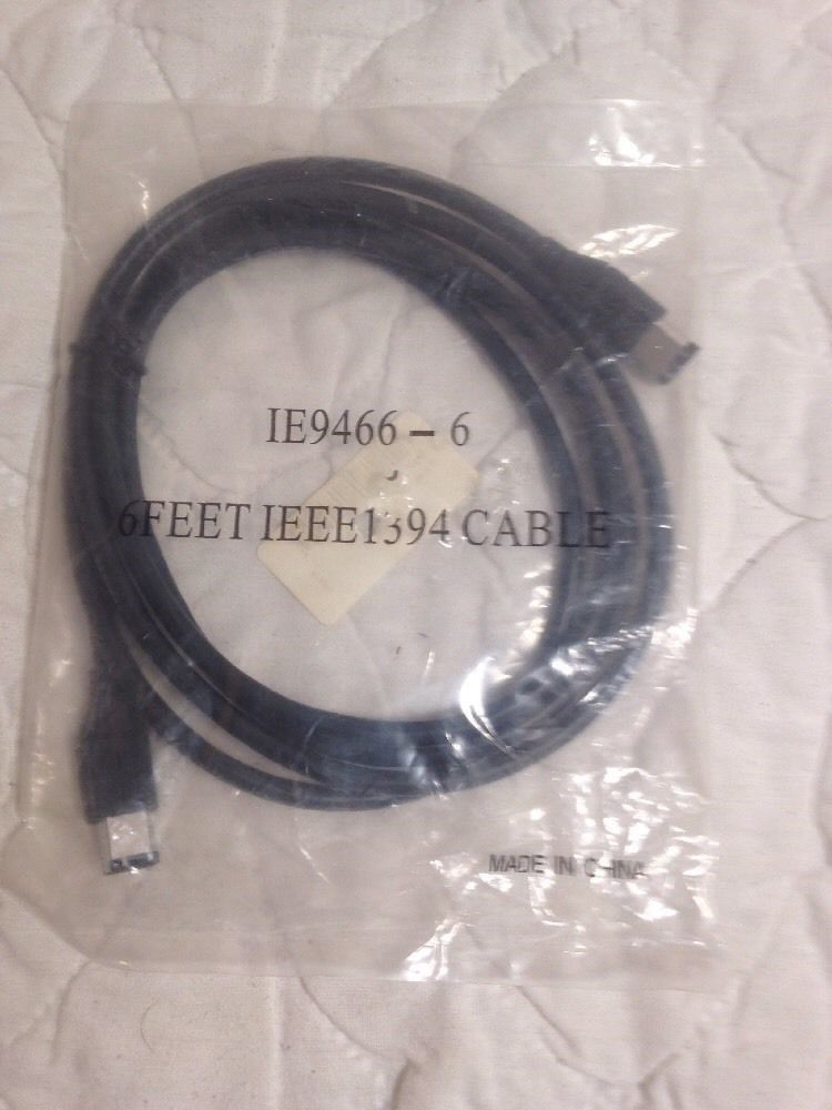 6' IEEE 1394 6 to 6-pin Fire Wire (IE9466-6)FT