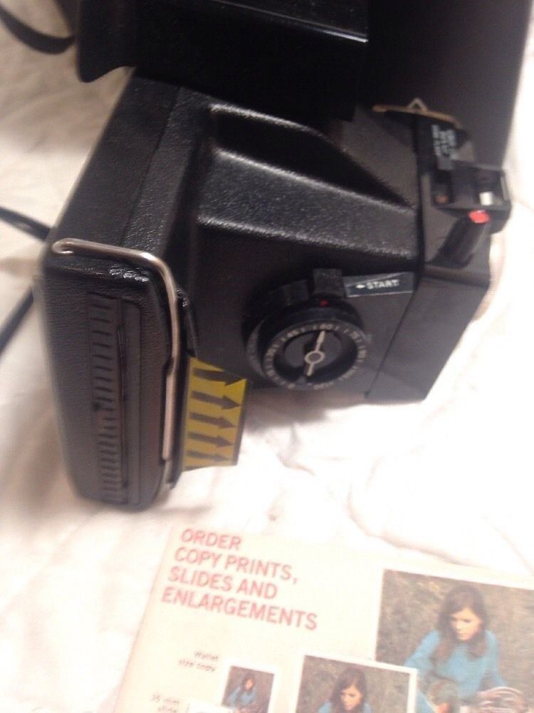 Vintage Polaroid Land Camera Colorpack 3 (III) w/ Case & Instructions